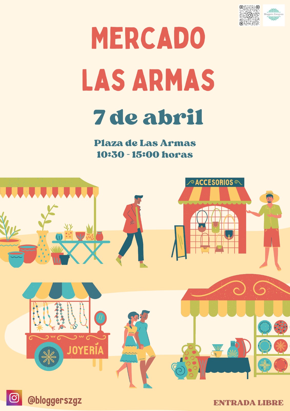 Mercado de Las Armas. 7 de abril