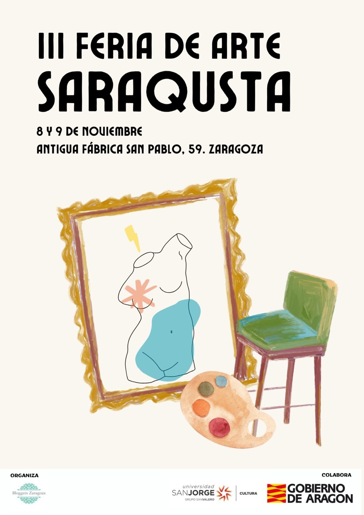Abierta la convocatoria para la III Feria de Arte Saraqusta